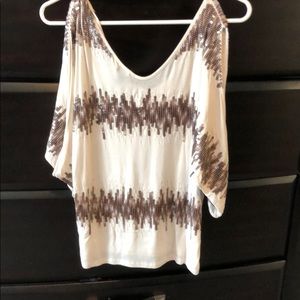 Sequence off shoulder top